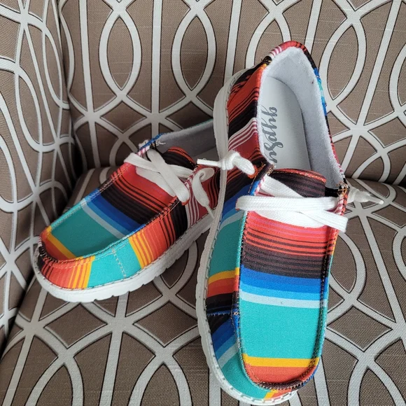 Cheyenne serape gypsy jazz shoes